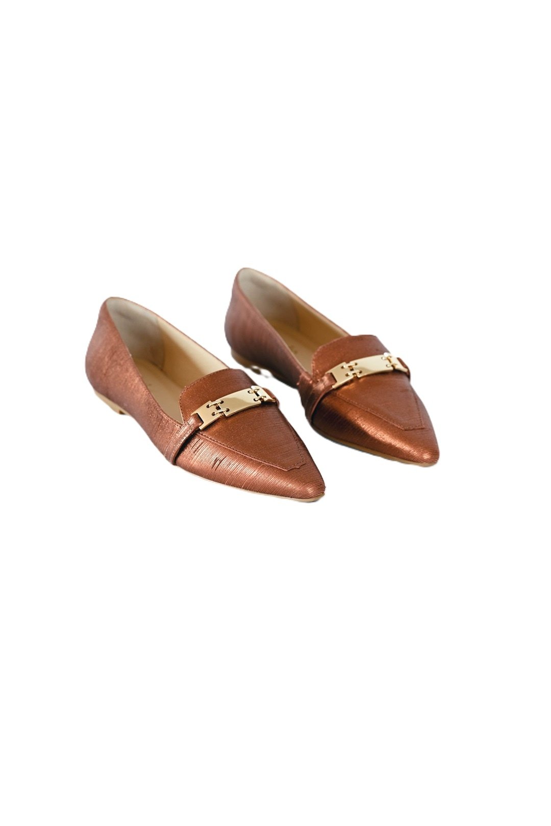 MOCASÍN ZINC BRONCE METALIZADO