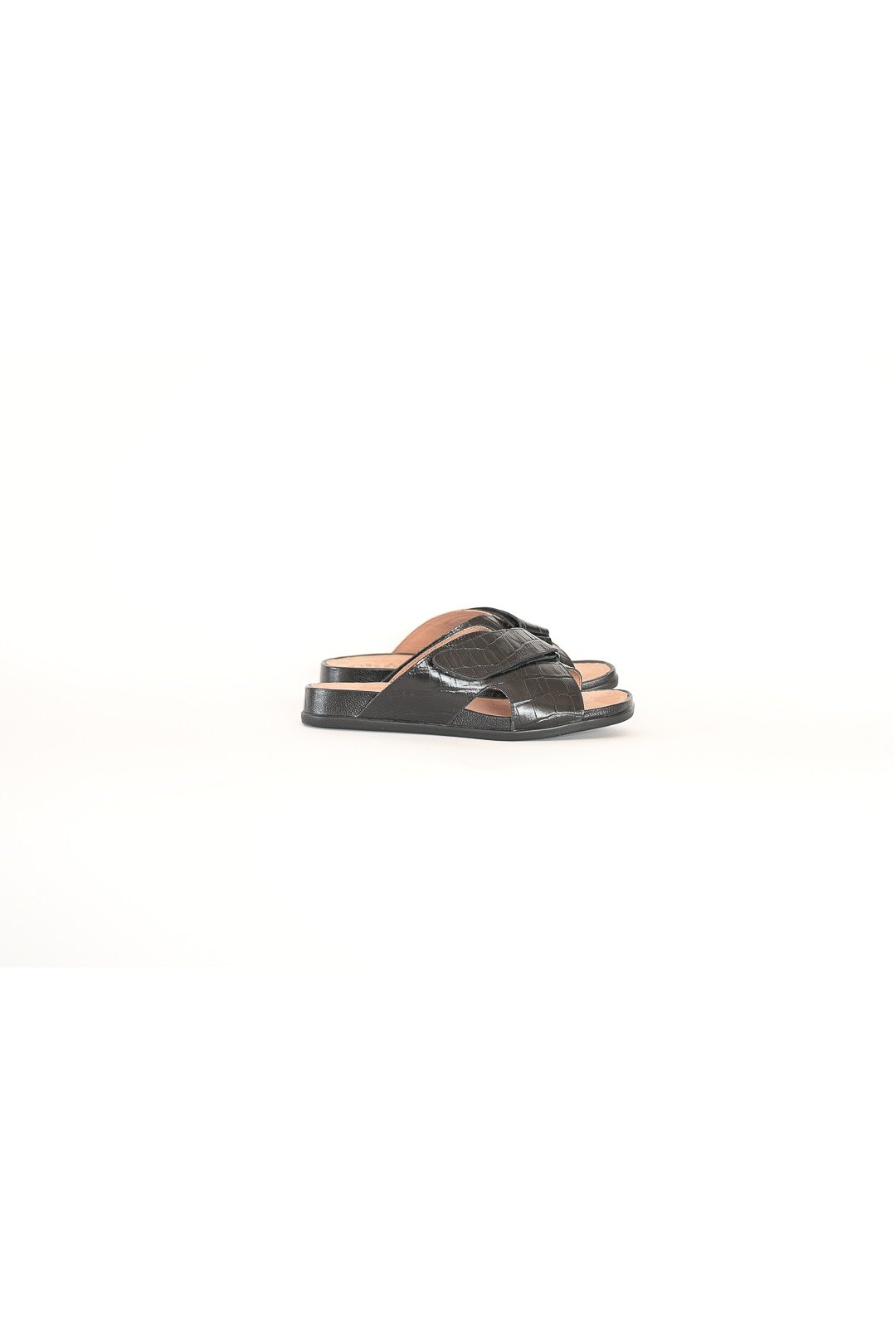 SANDALIA FOLY FLEX ORO NEGRO