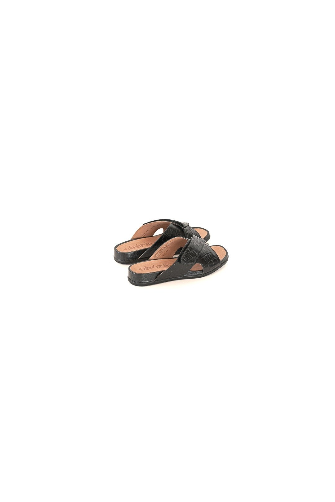 SANDALIA FOLY FLEX ORO NEGRO