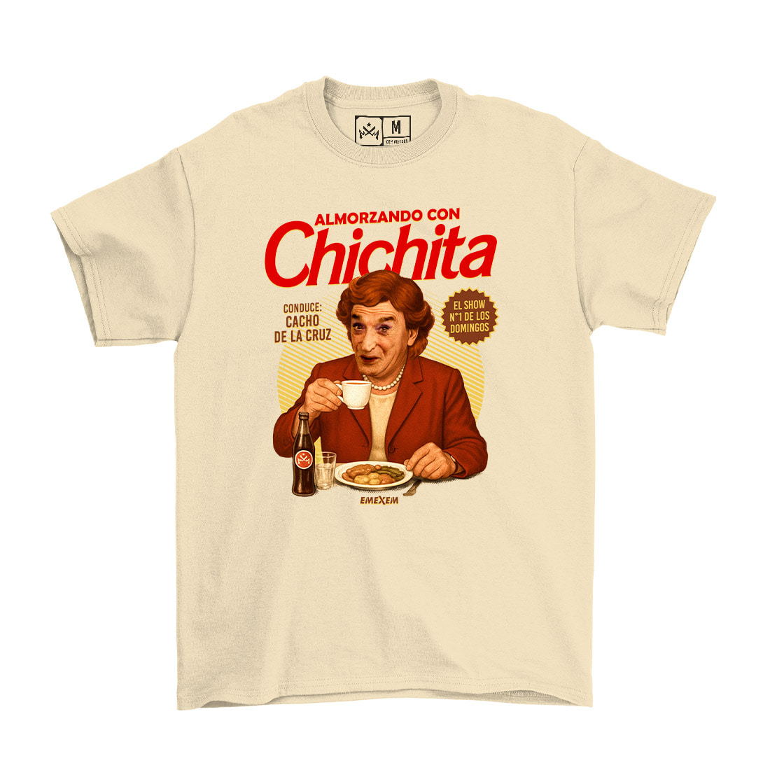 REMERA ALMORZANDO CON CHICHITA