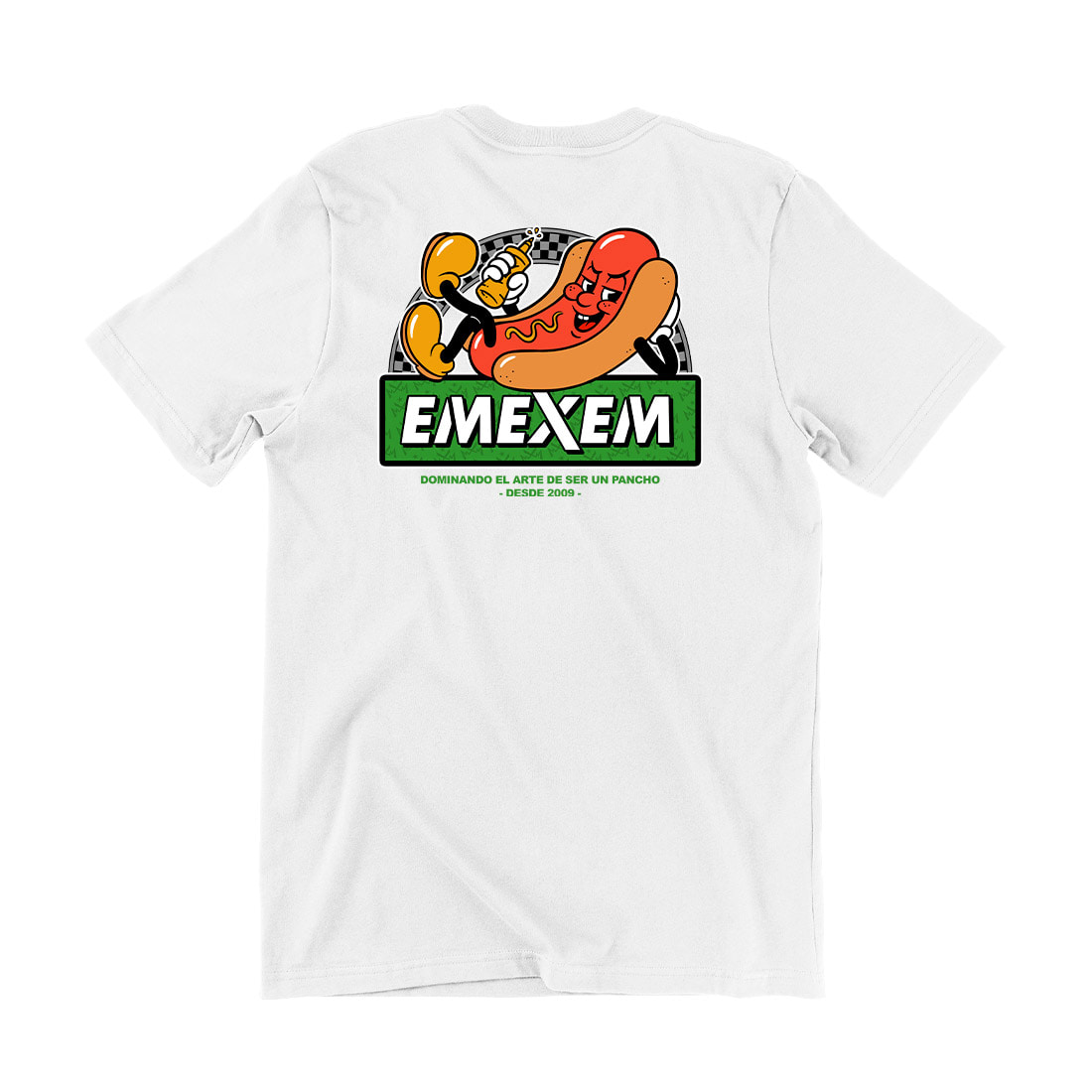 REMERA PANCHO (FRENTE Y ESPALDA)