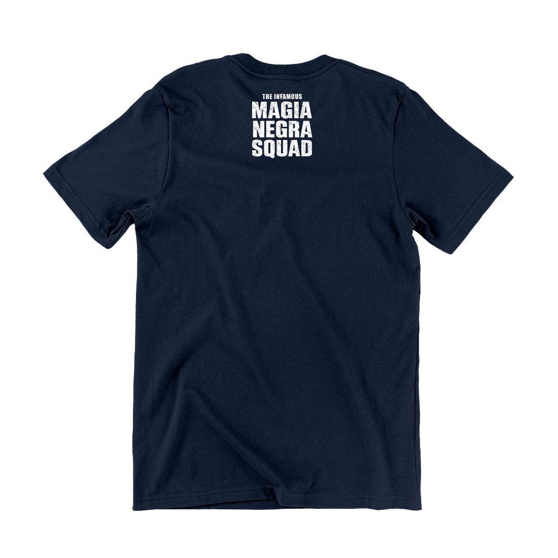 REMERA MAGIA NEGRA SQUAD (FRENTE Y ESPALDA)