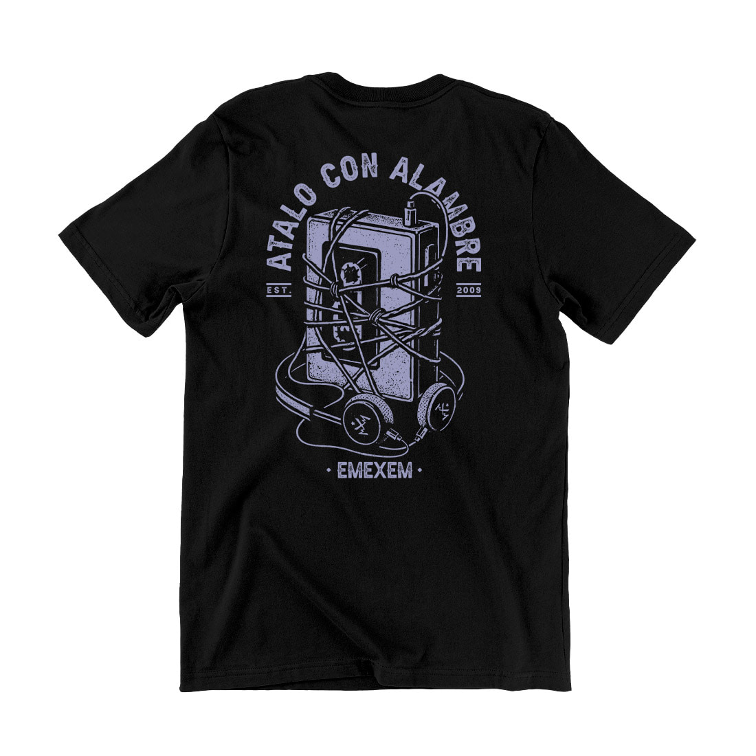 REMERA ATALO CON ALAMBRE (FRENTE Y ESPALDA)