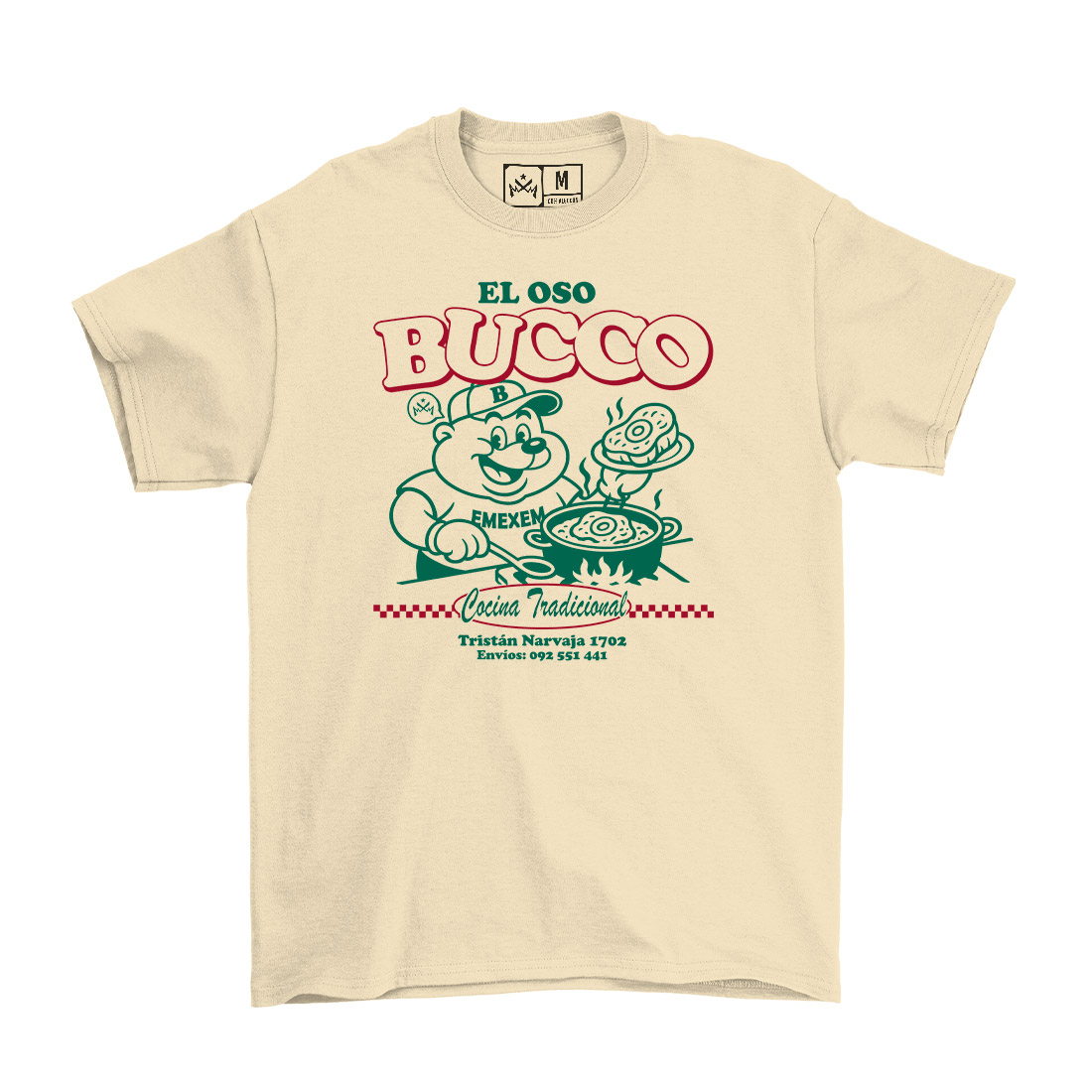 REMERA OSO BUCCO