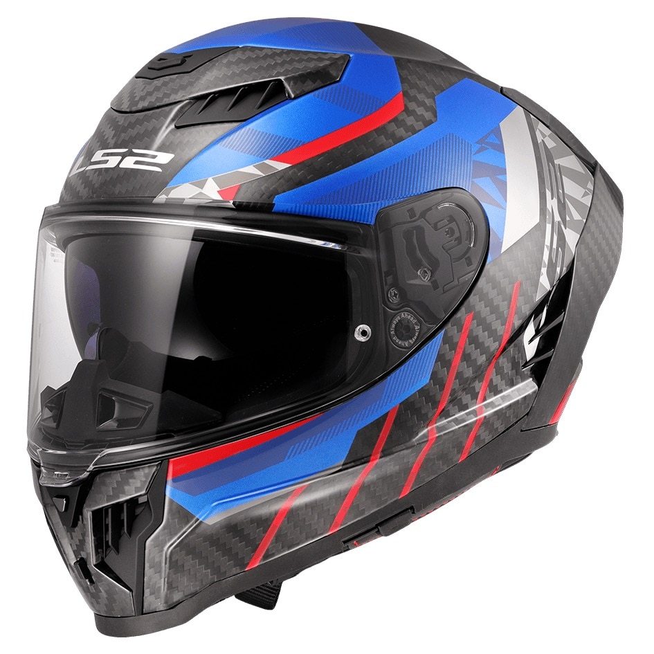 LS2 FF807 DRAGON TRAX RED BLUE