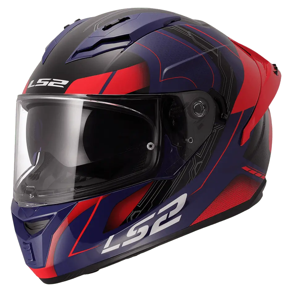LS2 FF806 FUSION NEXUS BLUE RED