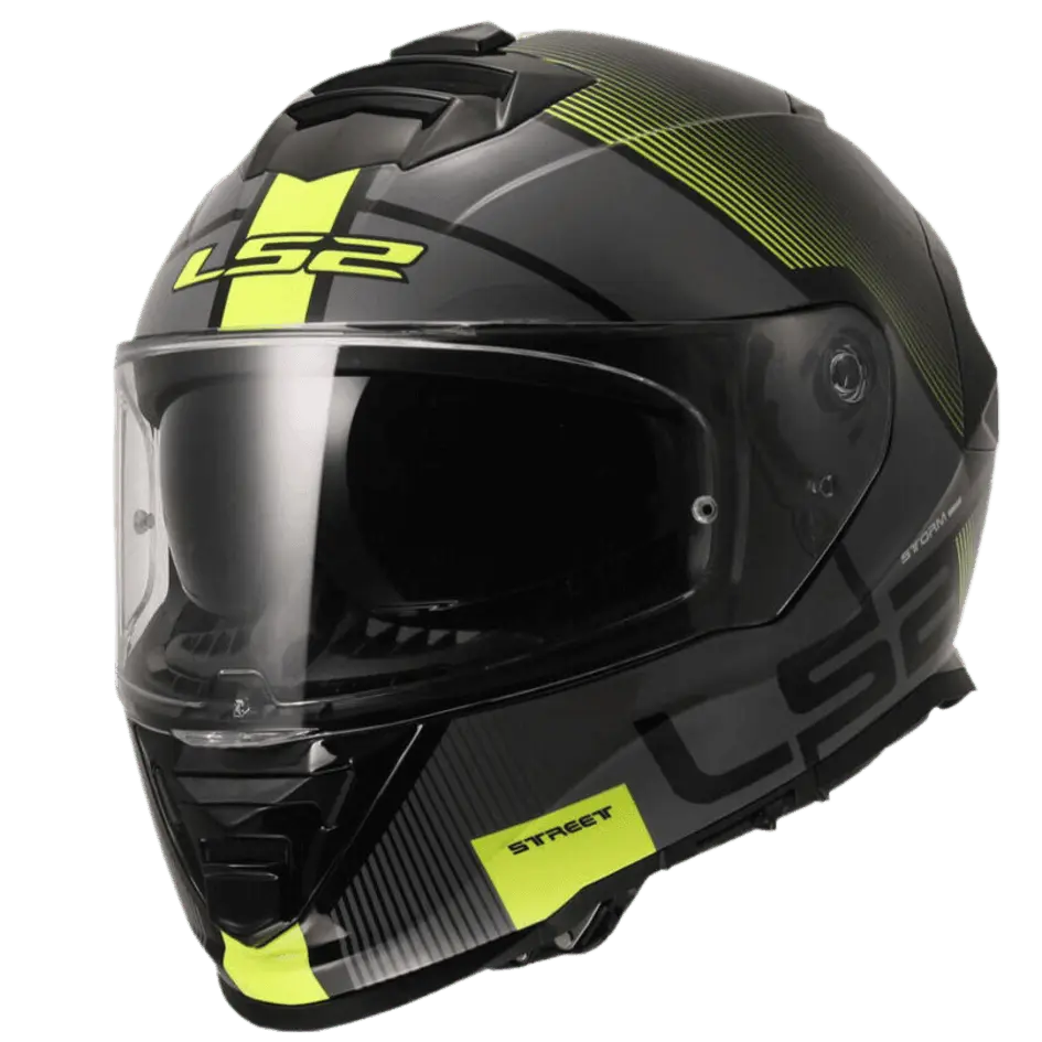 LS2 FF800 STORM EPIC MATT YELLOW