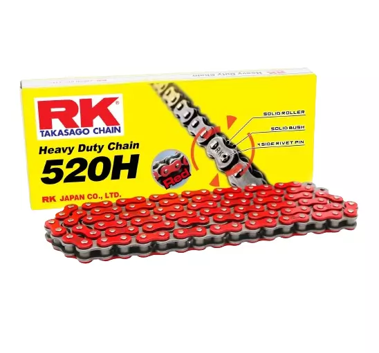 CADENAS RK JAPON COLOR 520H-120L ROJO
