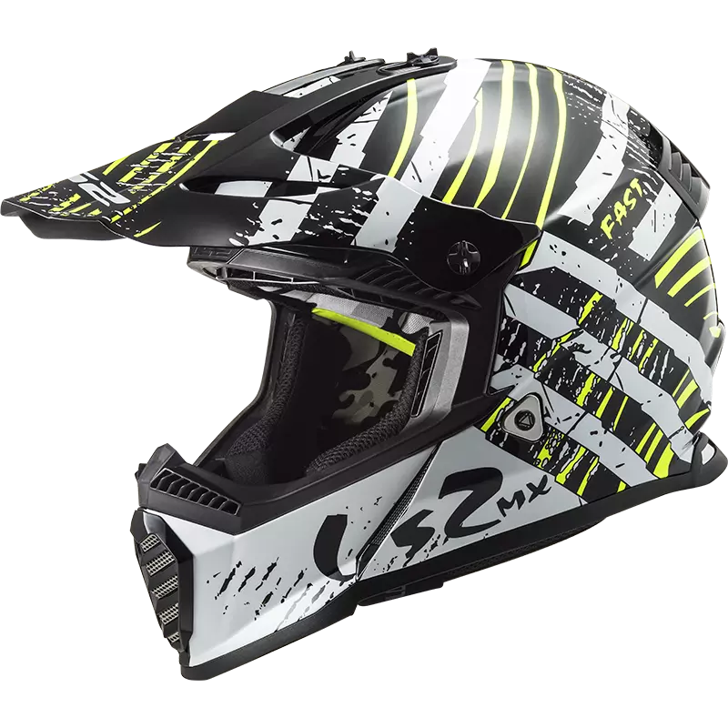 LS2 MX437 FAST EVO VERVE WHITE