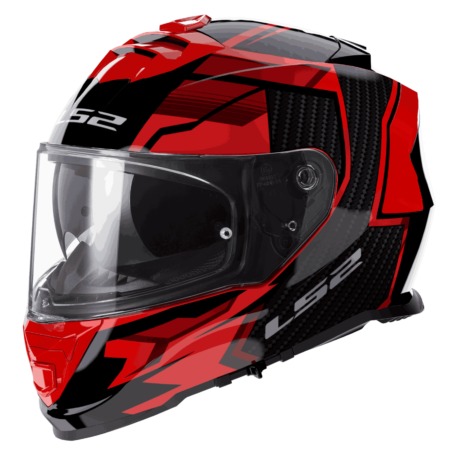 LS2 FF800 STORM II TRACKER RED