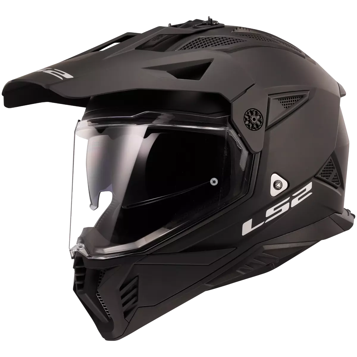 LS2 MX702 SOLID MATT BLACK