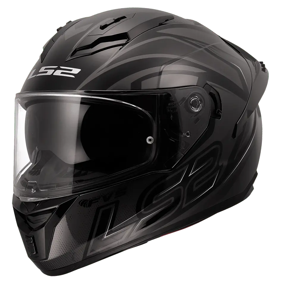 LS2 FF806 FUSION STINGULAR BLACK GREY