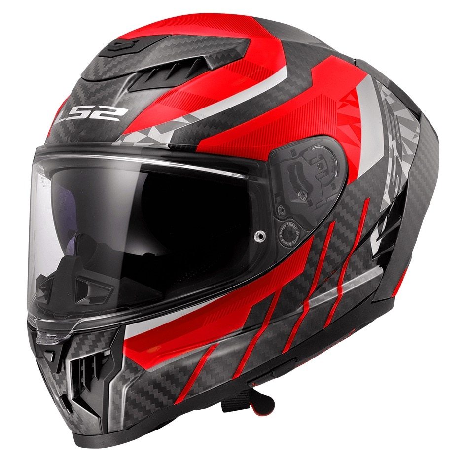 LS2 FF807 DRAGON TRAX RED