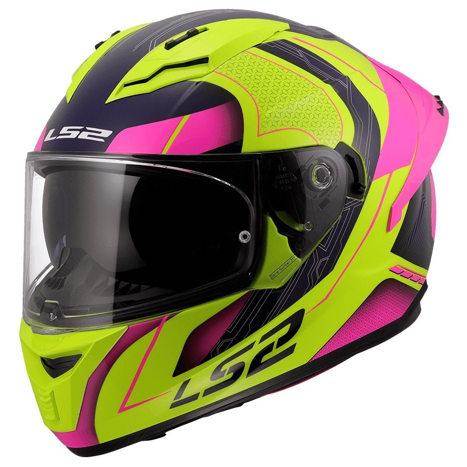 LS2 FF806 FUSION NEXUS YELLOW PINK