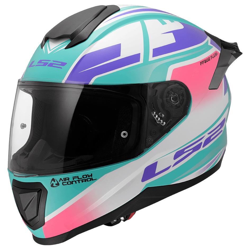 LS2 FF802 FLASH II IMPACT CYAN PINK