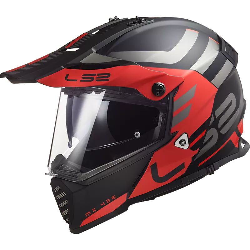 LS2 MX436 PIONEER ADVENTURER RED