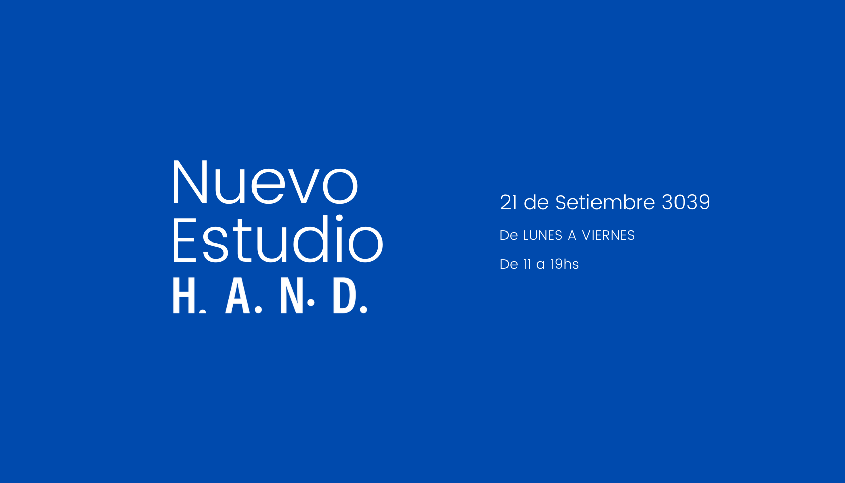 nuevo estudio HAND