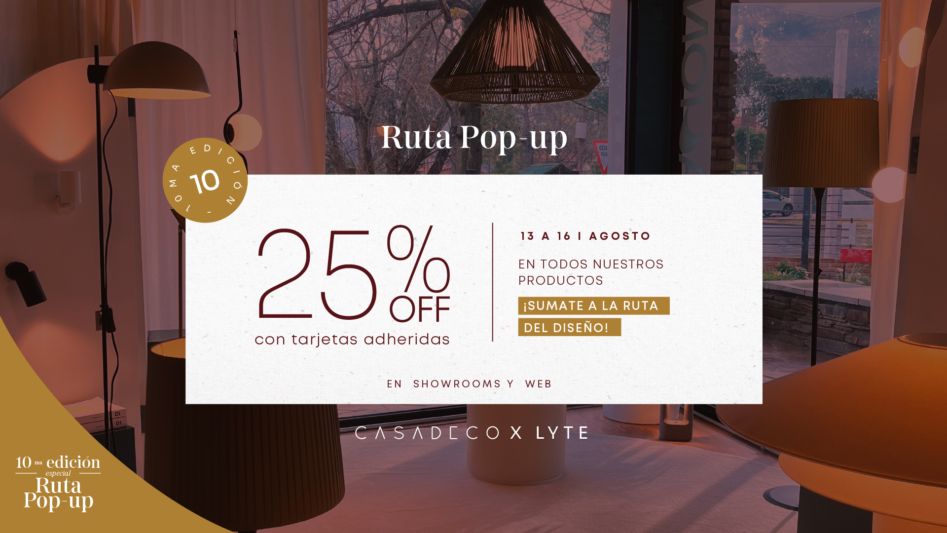 Ruta Pop Up | CasaDeco