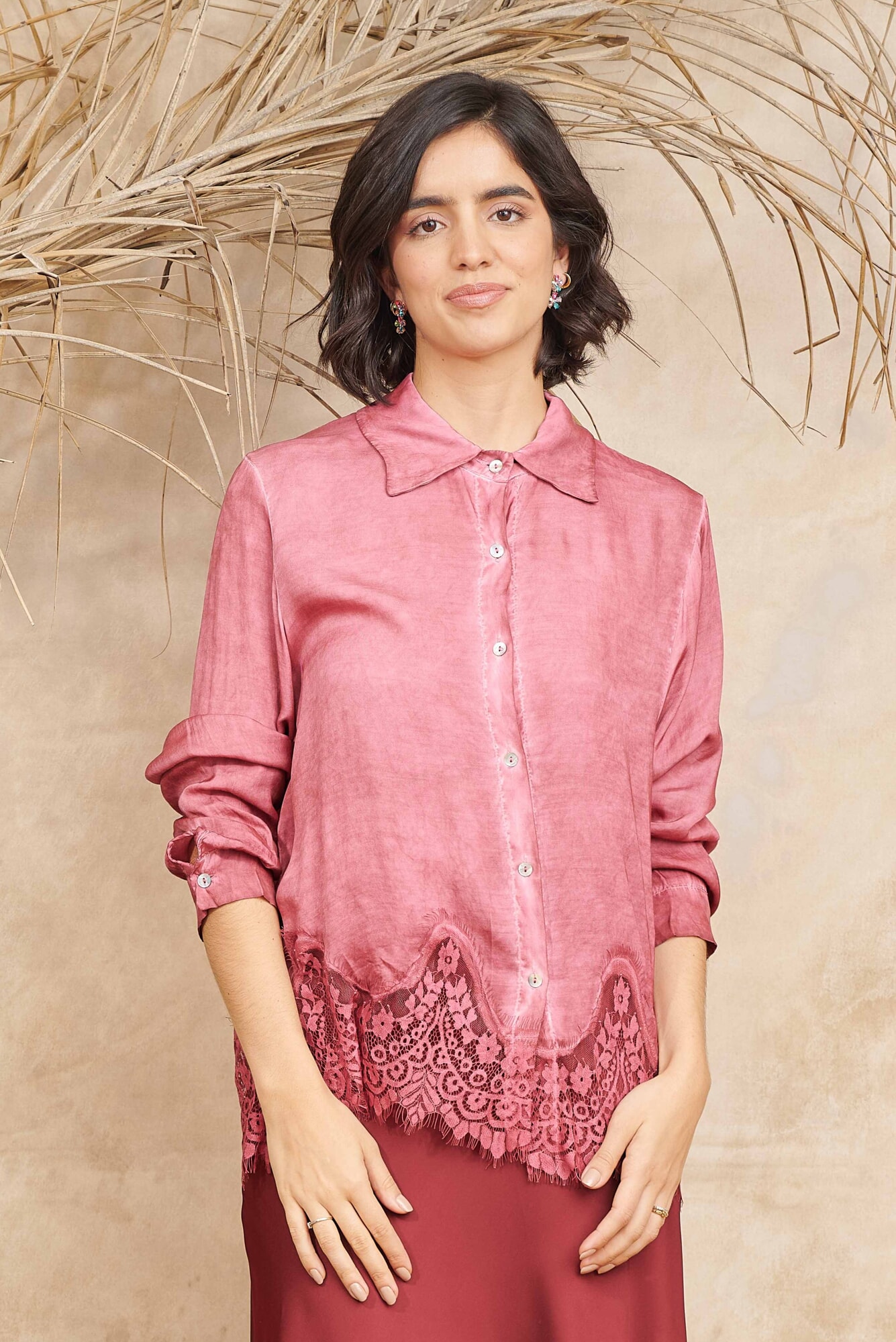 Camisa Romántica