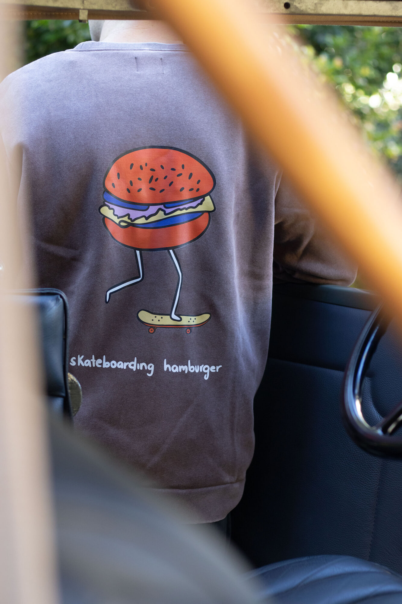 Buzo Brown Washed Hamburguesa